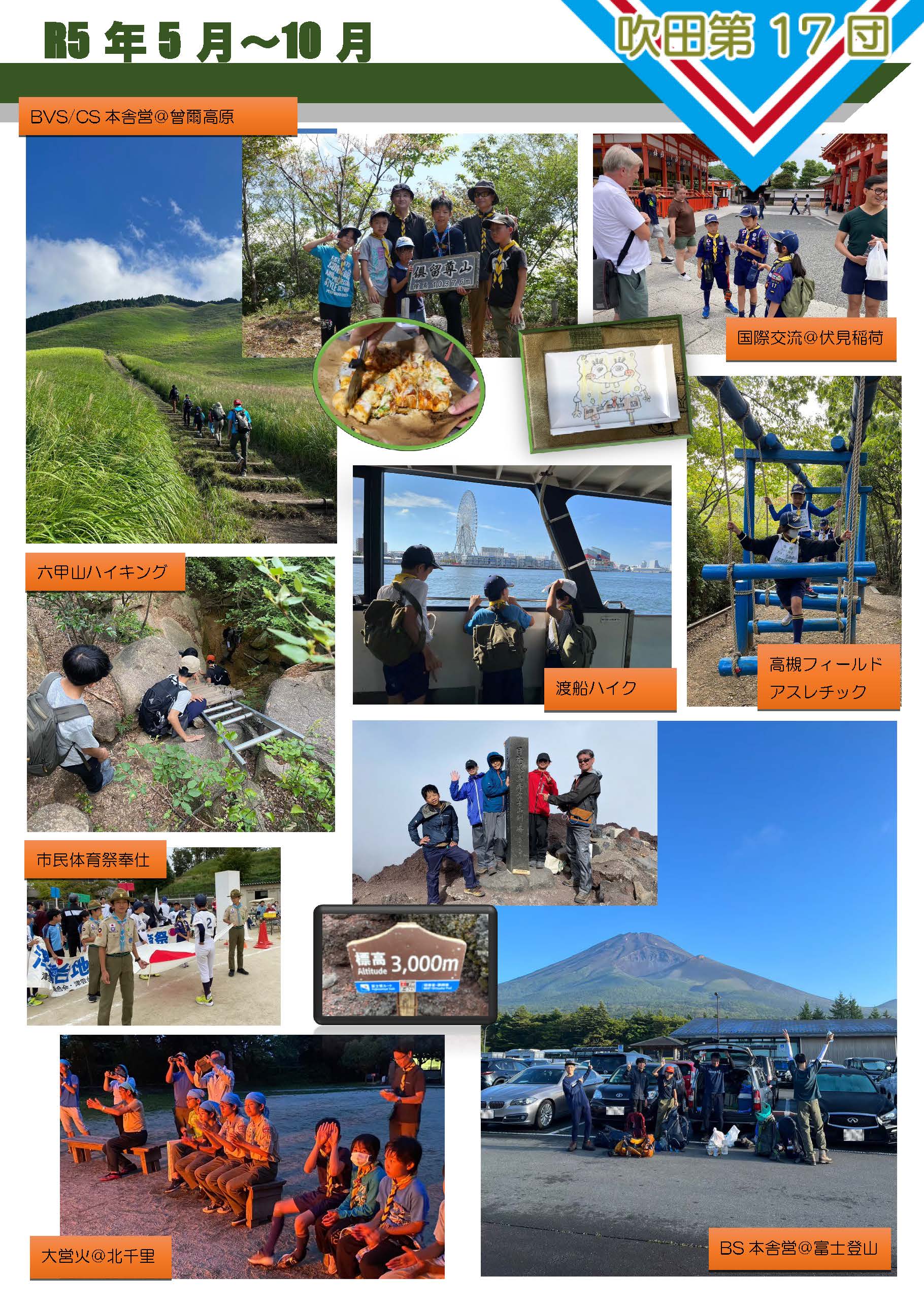 R5上期活動＿吹田第17団